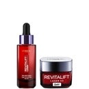 L'Oreal Paris Revitalift Laser Age-Correcting Routine Bundle with Tri-Peptides Serum 30ml & Day Moisturiser 50ml