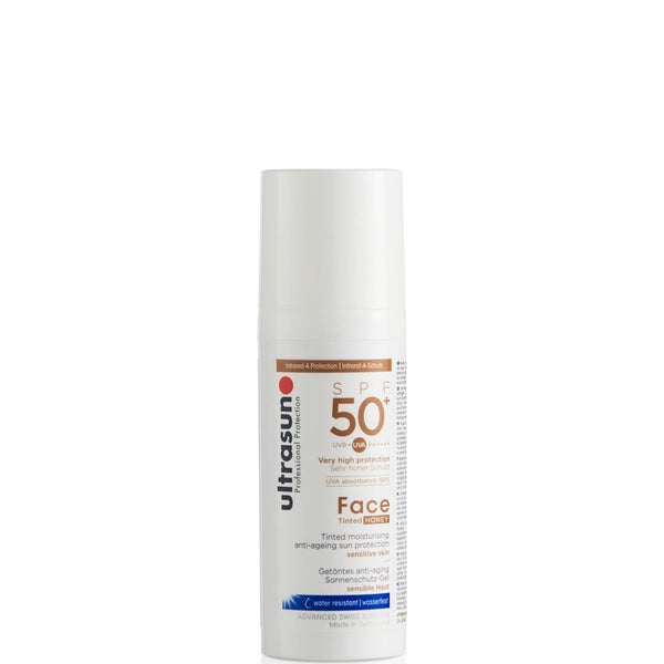 Ultrasun SPF50 + Tinted Face Sun Cream (Various Shades)