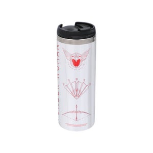 Wonder Woman Woman Of Power Stainless Steel Thermo Travel Mug - Metallic Finish