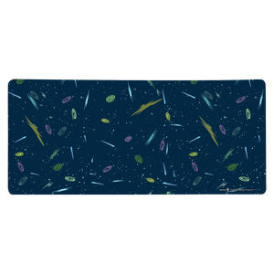 Rick and Morty Space Background Gaming Mouse Mat