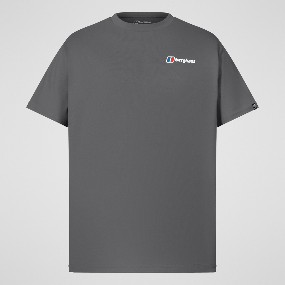 Men's Dotted Mountain Tee - Grey